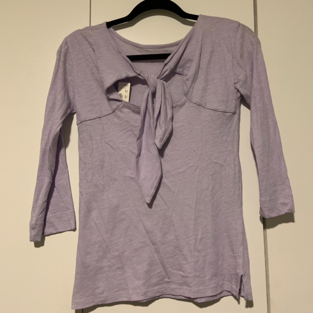JCrew Shirt with back tie